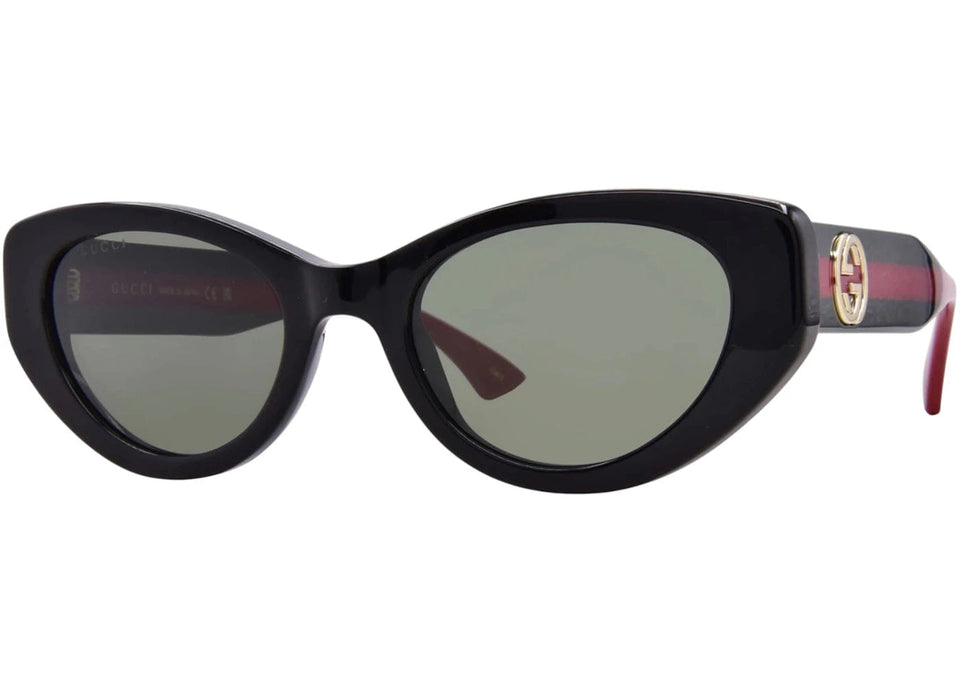 Gucci Cat - Eye Sunglasses Havana Green Gg1862S - 001