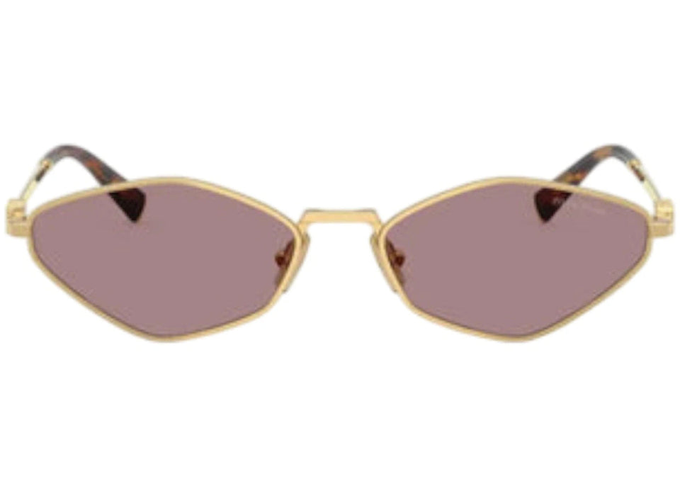 Miu Miu Logo Sunglasses Imauve 0Mu 56Zs 5Ak20I