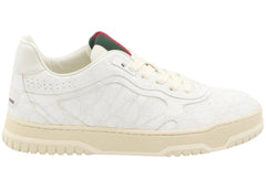Gucci Re-Web White Gg Canvas Womens