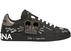 Dolce & Gabbana Sneaker Portofino Black Print