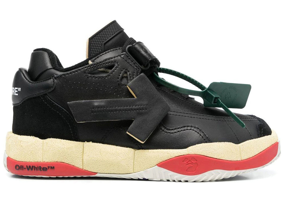 Off-White Low Top Puzzle Couture Black Red