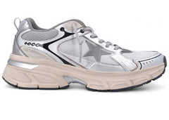 Golden Goose Lightstar White Grey Silver Black