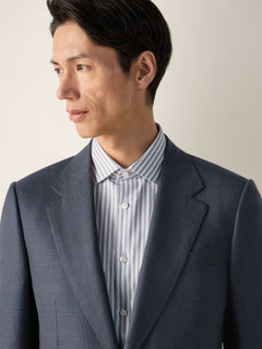 Zegna Dark Avio Blue Centoventimila Wool Suit