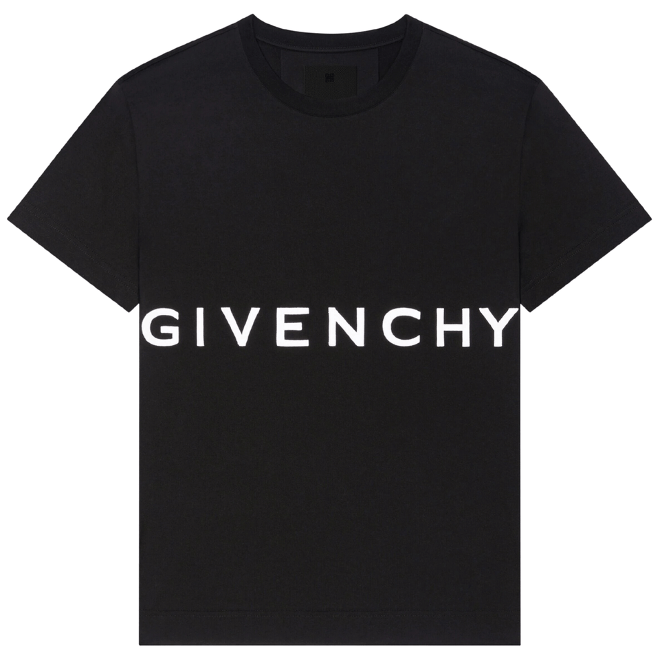 Givenchy Embroidered Logo 4G T-Shirt Oversized Fit