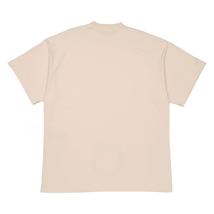 Balenciaga Your Ad Here Chalky White Oversized Logo Cotton T-Shirt