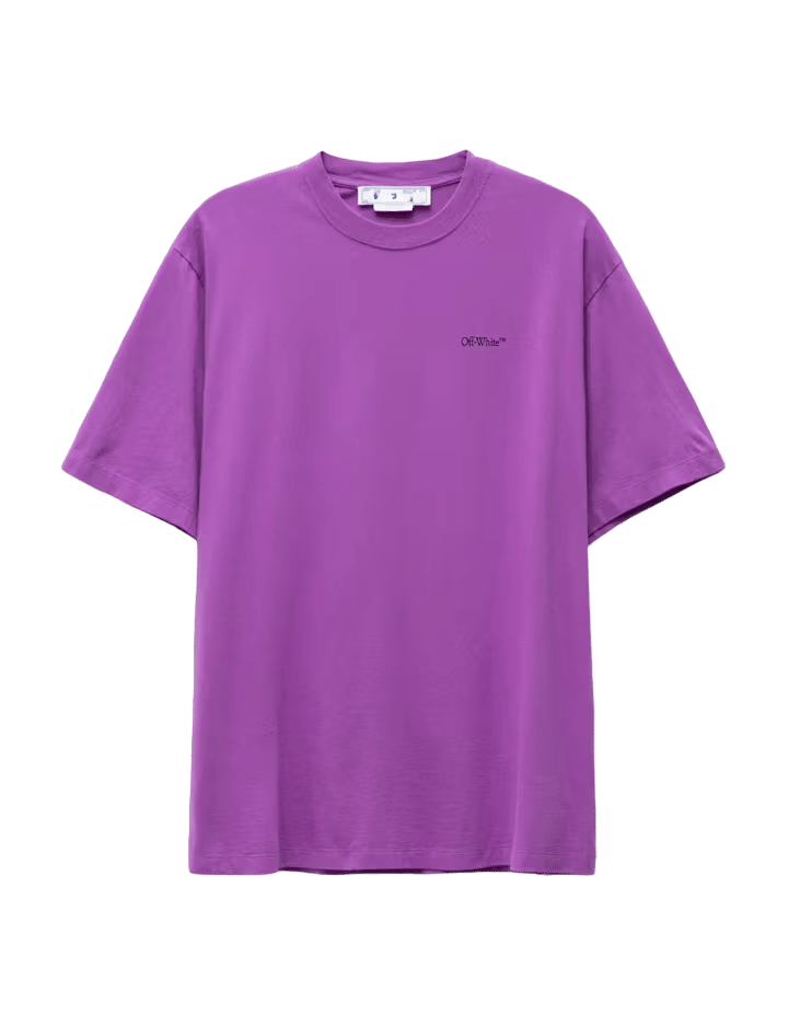 Off-White Jumbo Arrow Oversized S/S Orchid Black T-Shirt