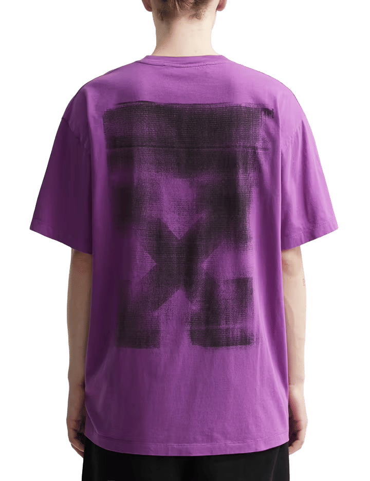 Off-White Jumbo Arrow Oversized S/S Orchid Black T-Shirt