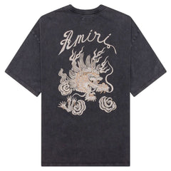 Amiri Dragon Oversized T-Shirt Grey