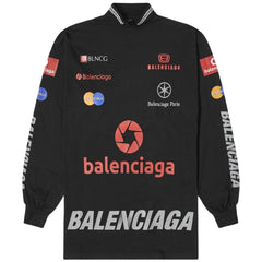 Balenciaga Top League L/S T-Shirt Black
