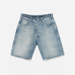 Maison Margiela DENIM CUT-OFF SHORTS - LIGHT BLUE