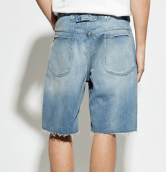 Maison Margiela DENIM CUT-OFF SHORTS - LIGHT BLUE