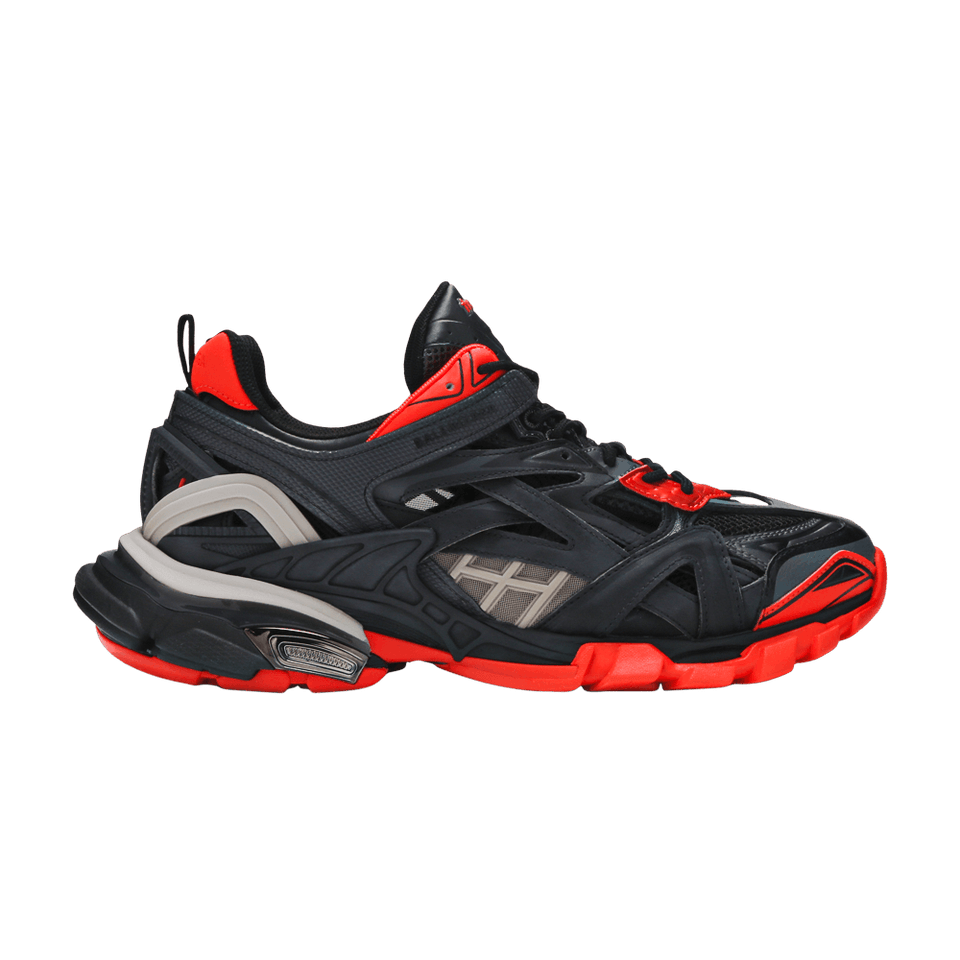 Balenciaga Track.2 Trainer Black Red Grey