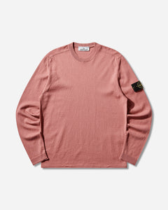 Stone Island Men's Light Raw Hand Organic Cotton Sweater Oleander