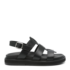 Cage Leather Sandals