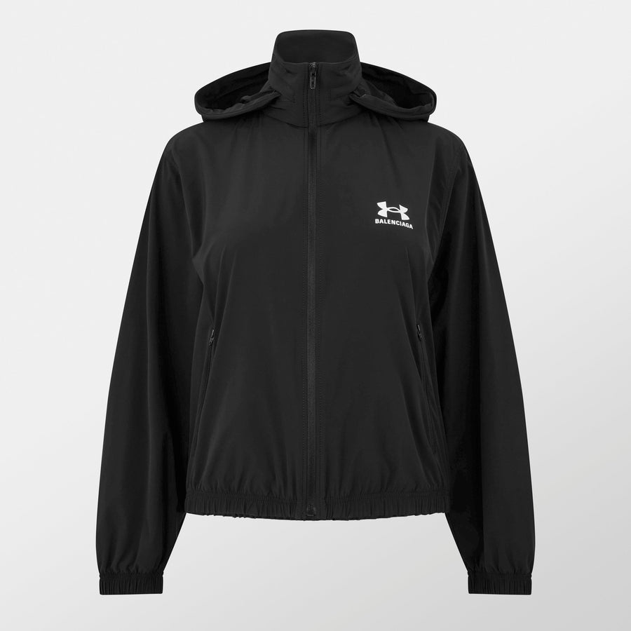 x Under Armour Hooded Funnel Neck Windbreaker