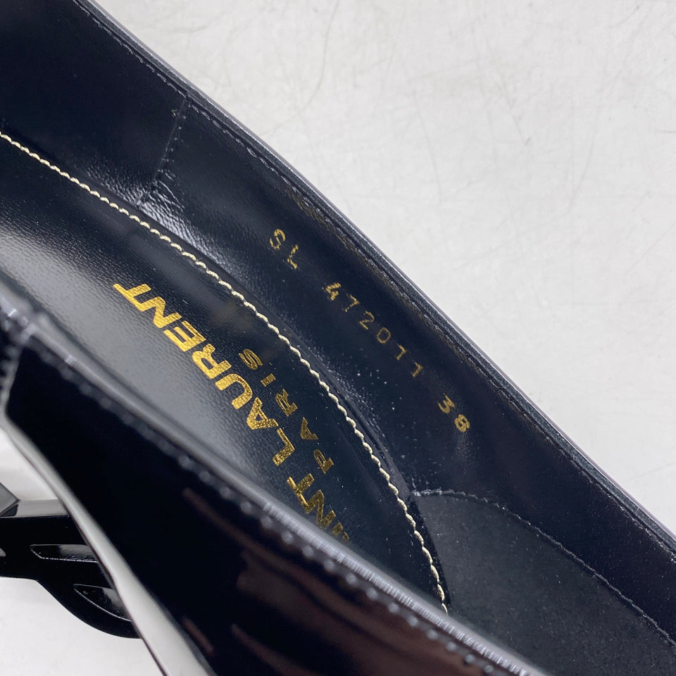 Saint Laurent Opyum "110 Ysl Heels" New Size 38