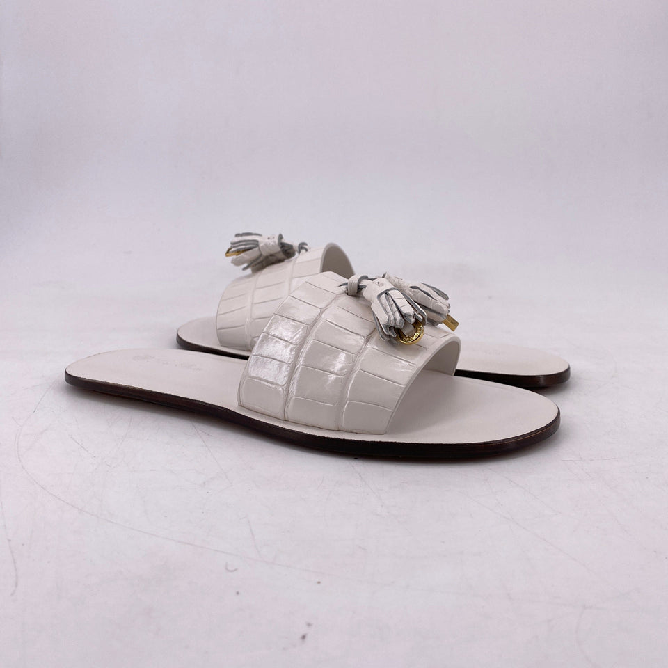Loro Piana Slide "Tassels Charms" New Size 36W