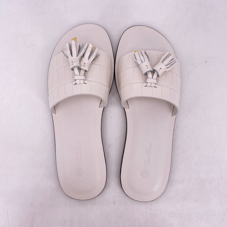 Loro Piana Slide "Tassels Charms" New Size 36W