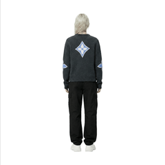 LOUIS VUITTON Chunky Wool Blend Pullover Deep Gray (FW24)