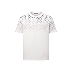 LOUIS VUITTON Gradient Cotton Tee Blanc (SS25)