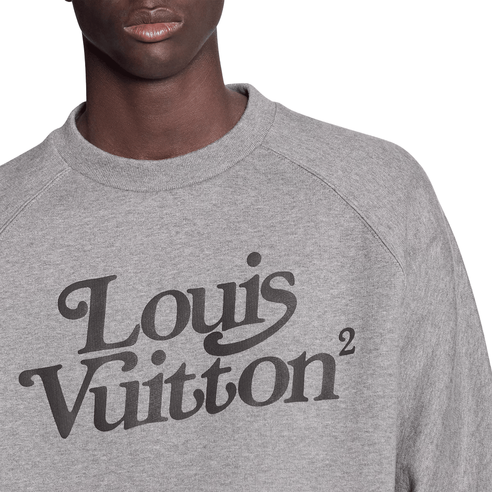 LOUIS VUITTON x Nigo Squared LV Sweatshirt Gris Clair (SS20)