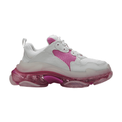 Balenciaga Wmns Triple S Clear Sole Trainer 'White Pink'