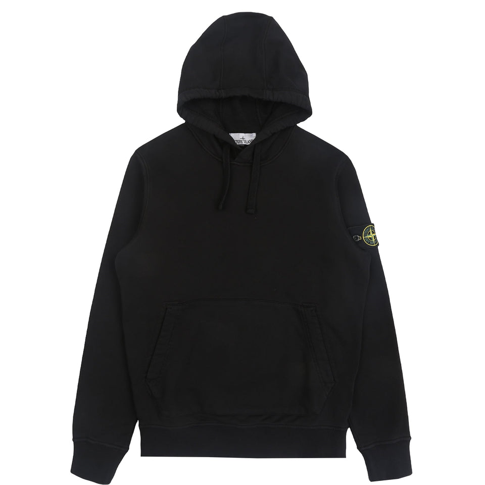 Stone Island 6100062 Hoodie Sweater - Black