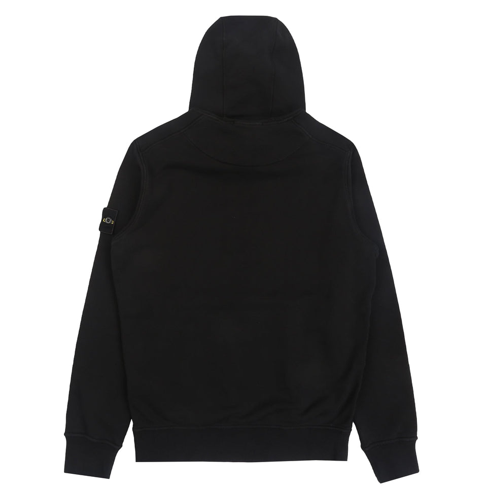 Stone Island 6100062 Hoodie Sweater - Black
