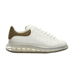 Alexander McQueen Oversized Sneaker Clear Sole - White Sea Green