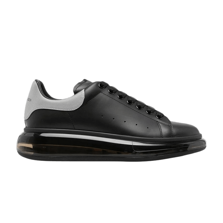 Alexander McQueen Oversized Sneaker Clear Sole - Black Grey