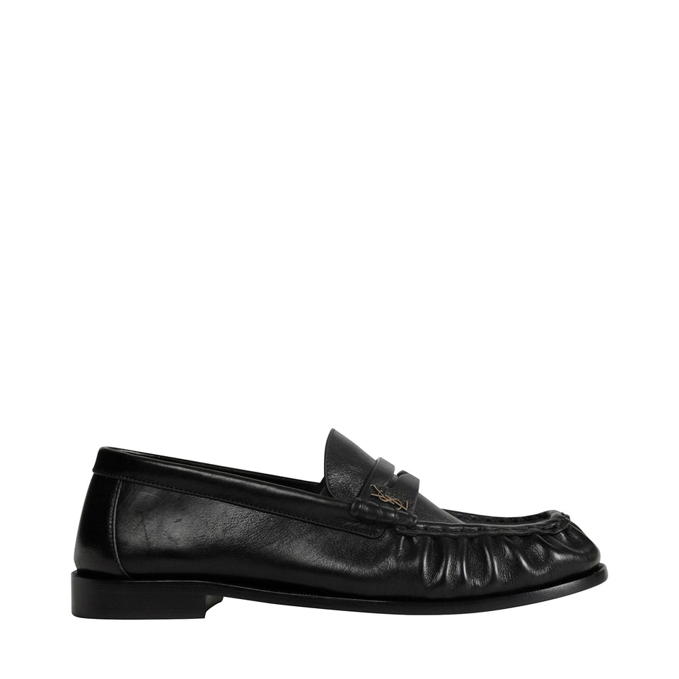 Saint Laurent Le Loafer Supple in Matte Leather
