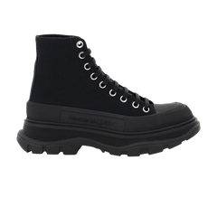 Alexander McQueen Wmns Tread Slick Boots 'Triple Black'