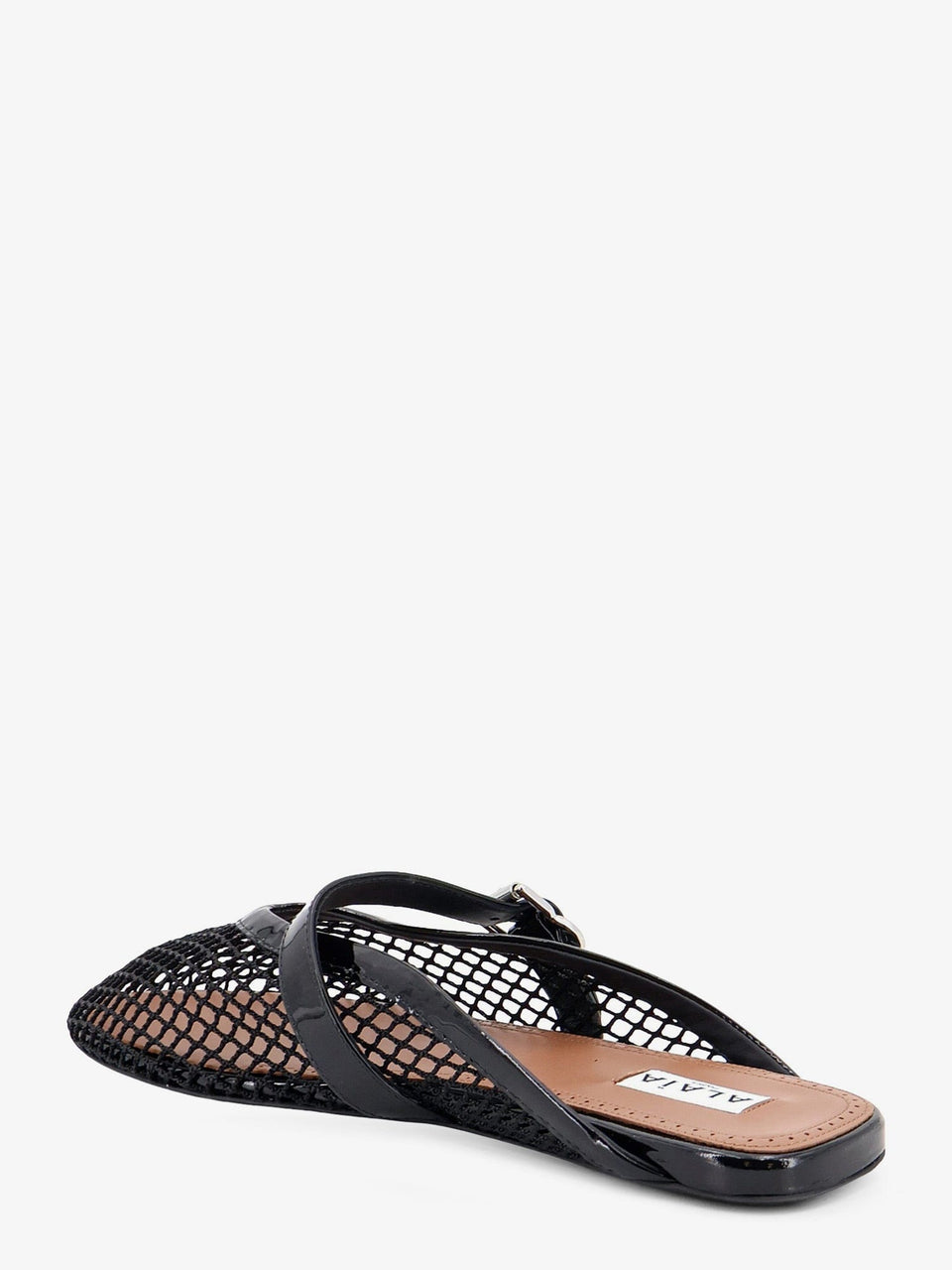Alaia Flat mesh sandals