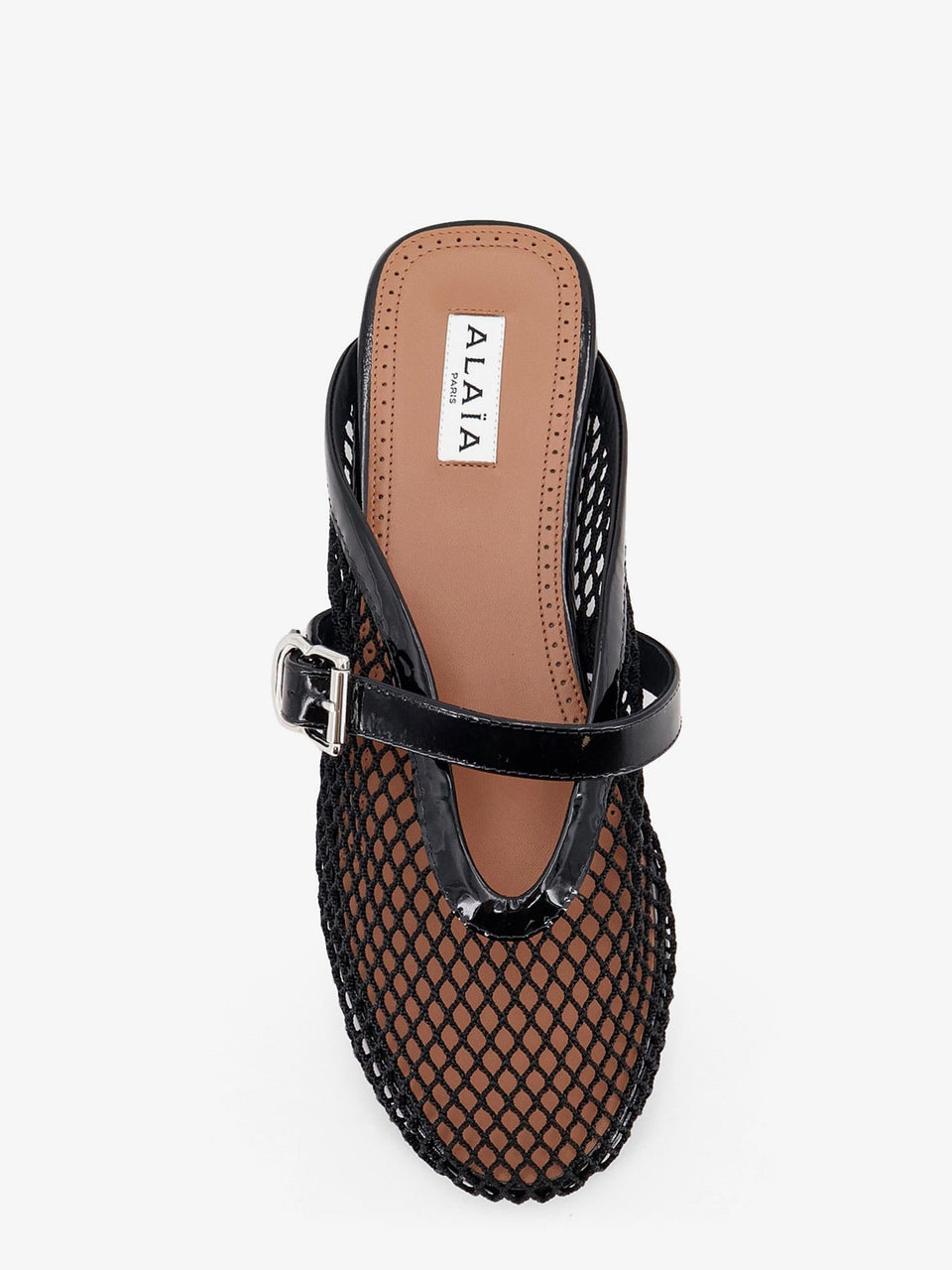 Alaia Flat mesh sandals