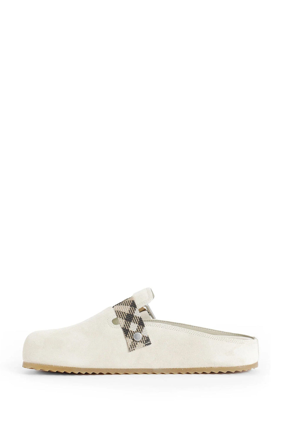 Burberry Suede Urchin Clogs