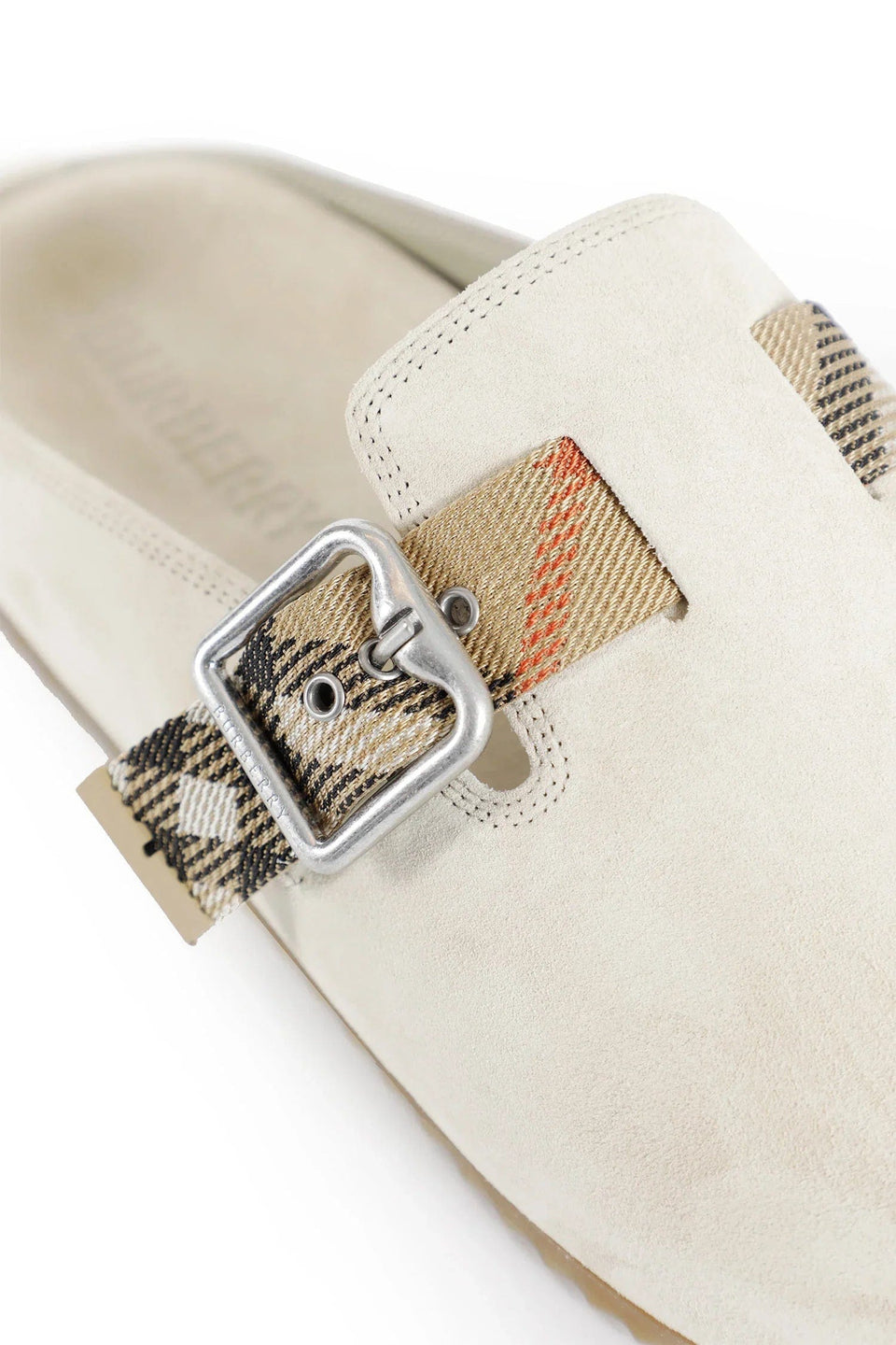 Burberry Suede Urchin Clogs