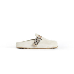 Burberry Suede Urchin Clogs