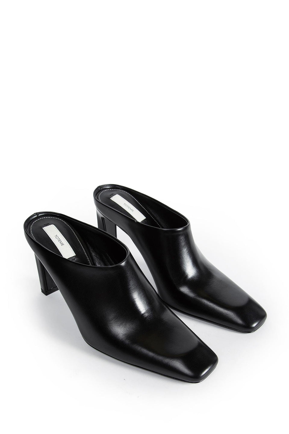 TOTEME Bar Box-Leather Mules