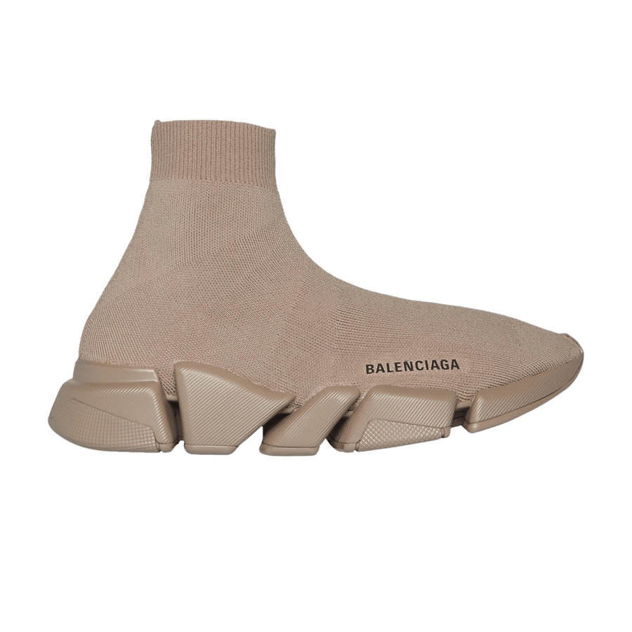 Balenciaga Wmns Recycled Speed 2.0 Sneaker 'Dark Beige'