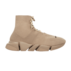 Balenciaga Wmns Speed 2.0 Lace Up Sneaker 'Beige'