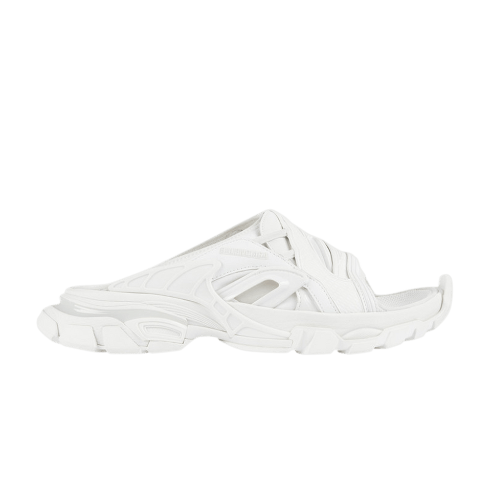 Balenciaga Track Slide Sandal White