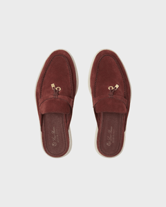 Loro Piana Babouche Charms Walk Loafer Oxblood