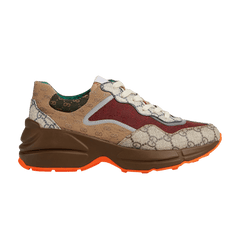 Gucci Wmns GG Rhyton 'Beige Brick Red'