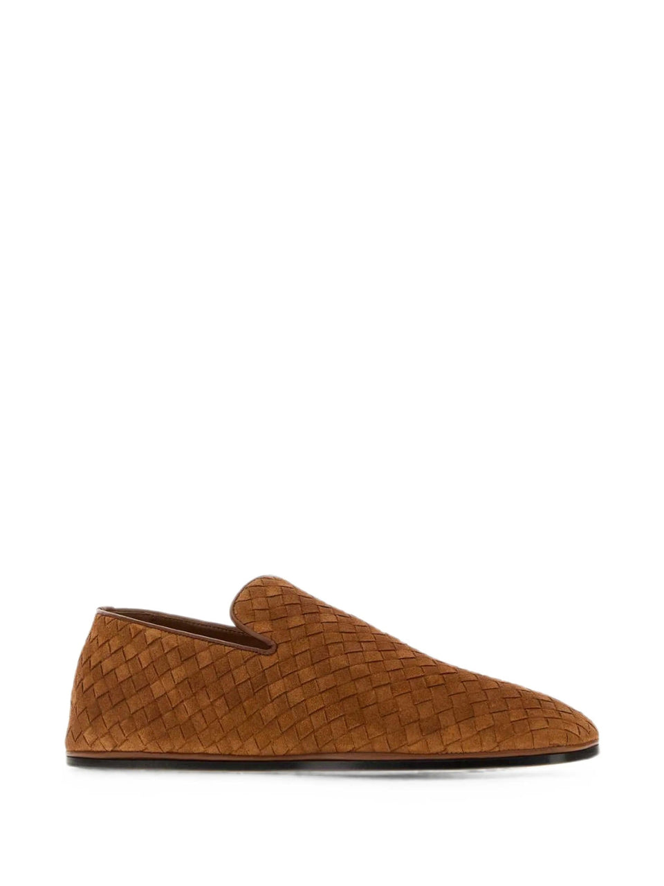 Bottega Veneta Palazzo Intrecciato suede slippers