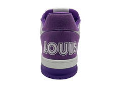 Louis Vuitton Trainer Denim Purple Strap COND NEW (NO BOX)