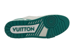 Louis Vuitton Trainer Swarowski White Green COND NEW
