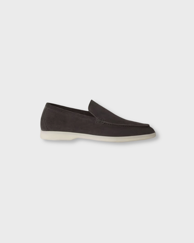 Loro Piana Summer Walk Loafer Caviar