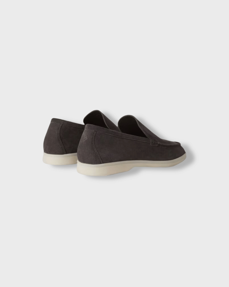 Loro Piana Summer Walk Loafer Caviar