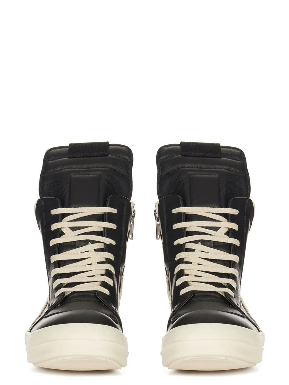 Rick Owens Rick Owen's Men's Geobasket High Sneakers 'Black Milk'