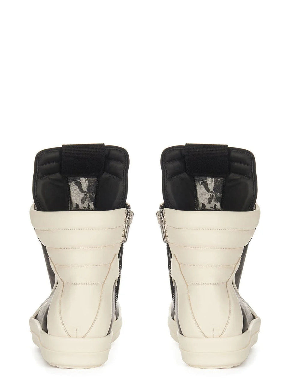 Rick Owens Rick Owen's Men's Geobasket High Sneakers 'Black Milk'